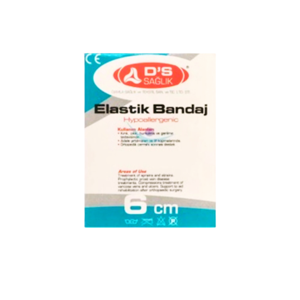 Ds Sağlık Ds Sağlık Elastik Bandaj 6 cm